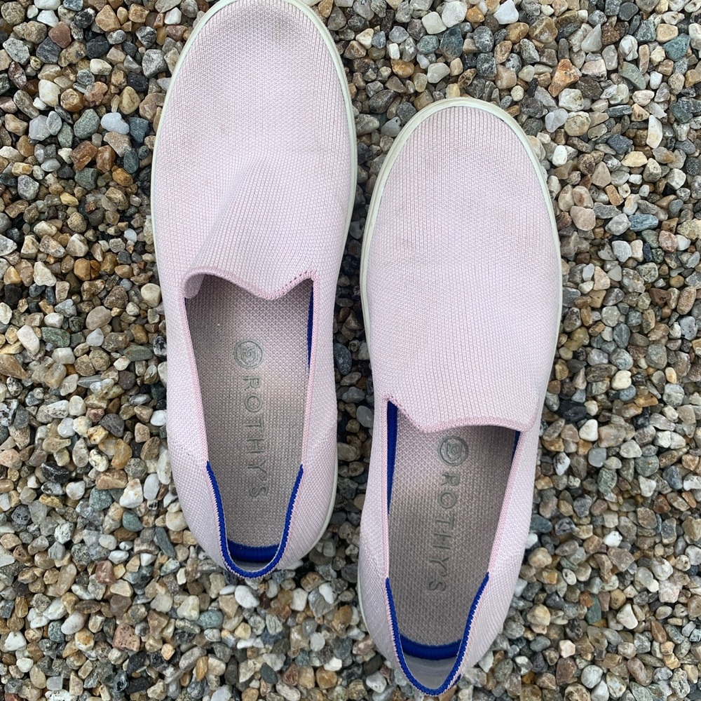 Pale Pink Rothy’s